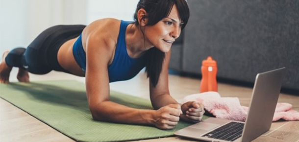 person exercising 