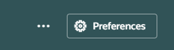 Preferences screenshot from Oracle Fusion